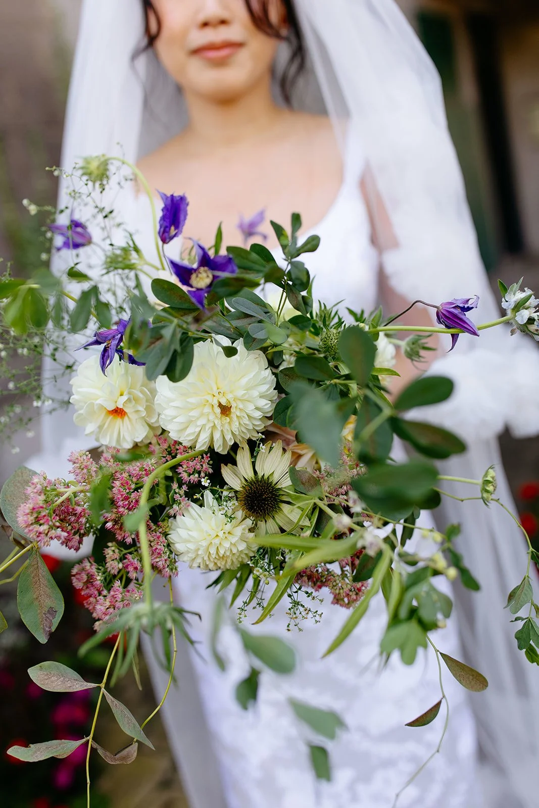 Ceremony floral installation